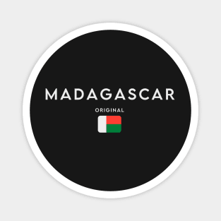 Madagascar flag Magnet
